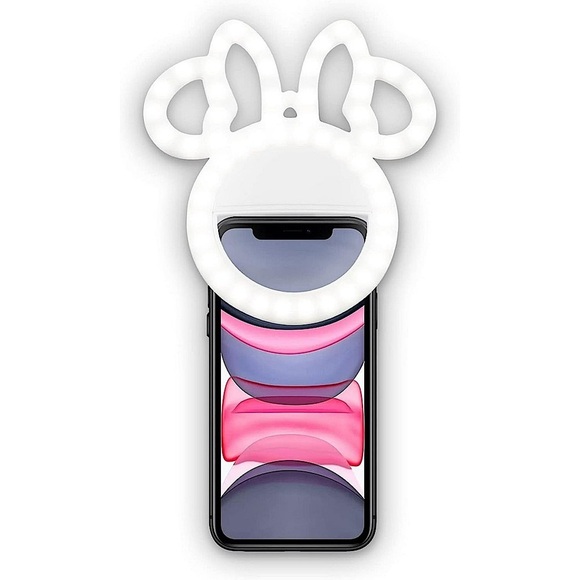 Disney Minnie Mouse Selfie Ring Light Phone